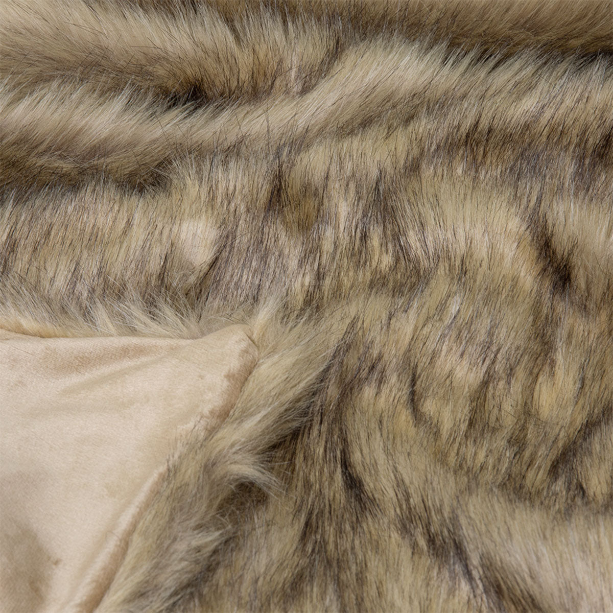 Brown Bear Faux Fur Throw
