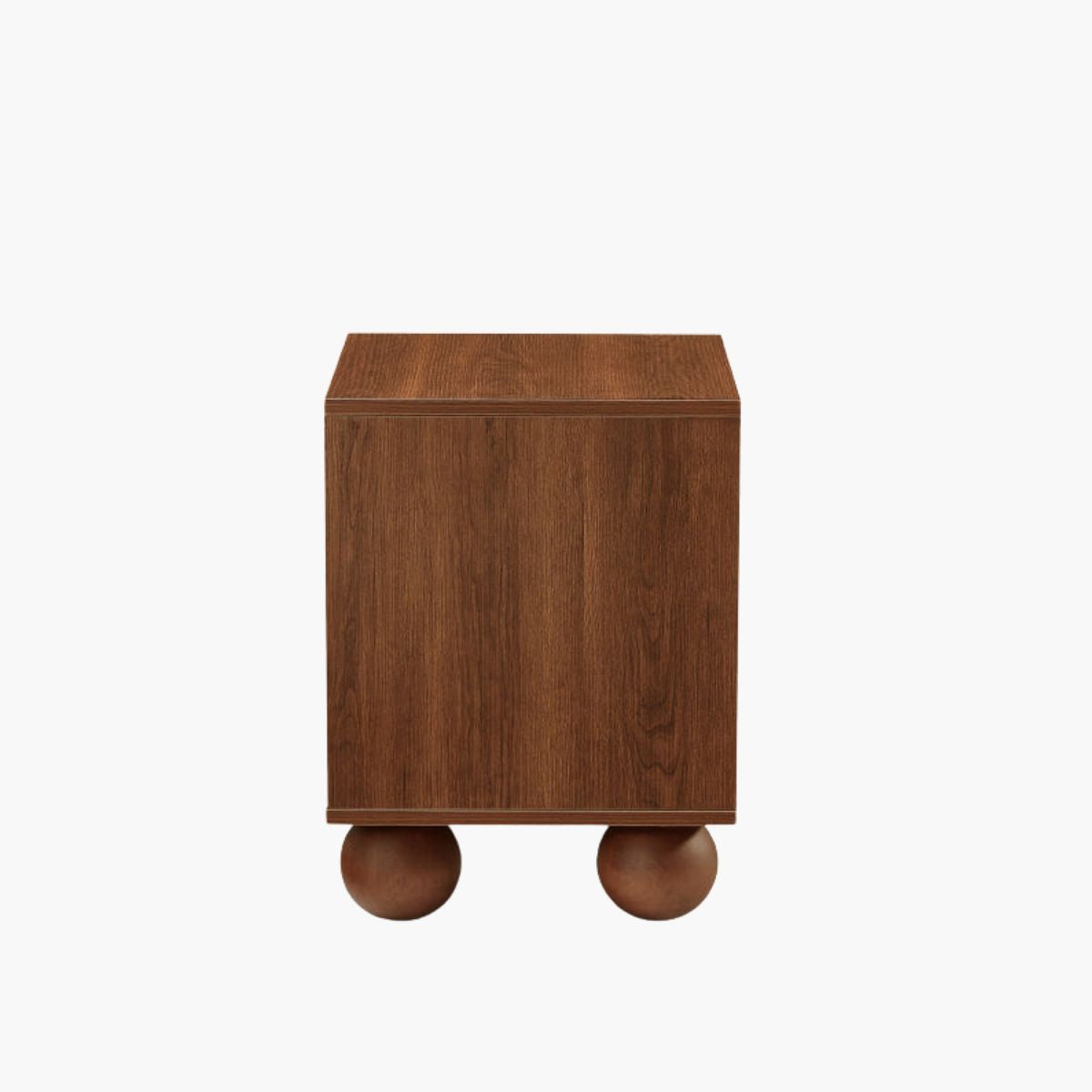 Japandi Bedside Table - Walnut