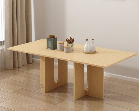 Tierra Oak Dining Table 6 Seater