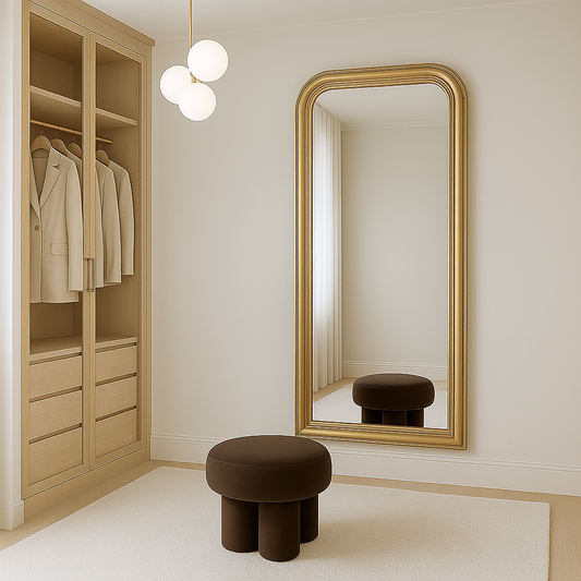 Vera Gold Full Standing Mirror – Interior Ave