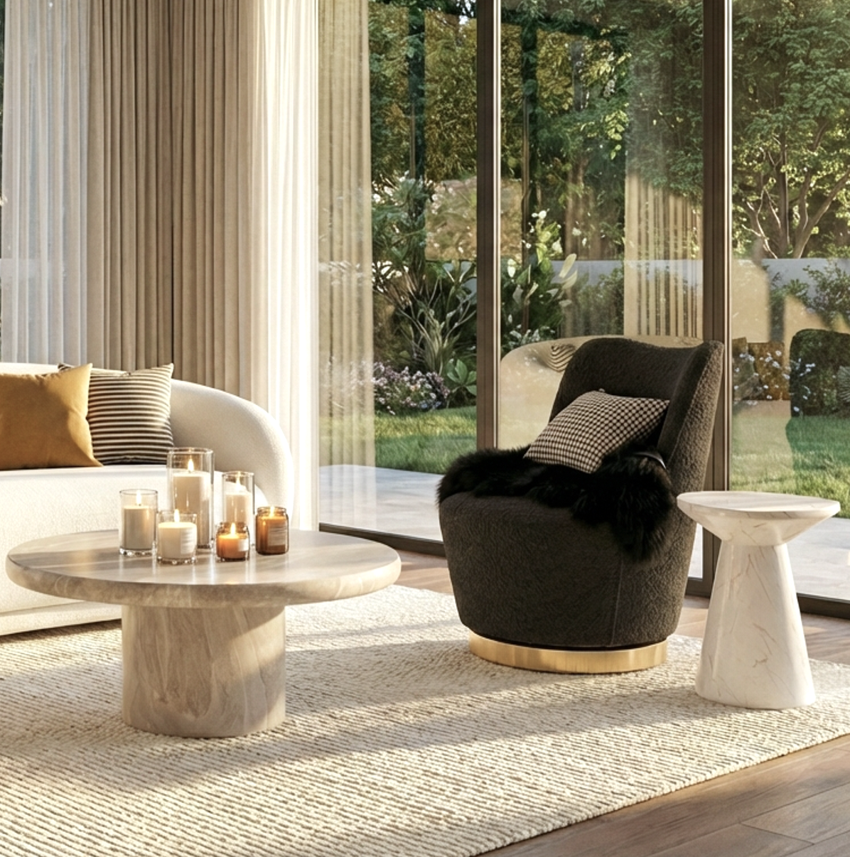 Chateau Swivel Accent Chair - Final Piece