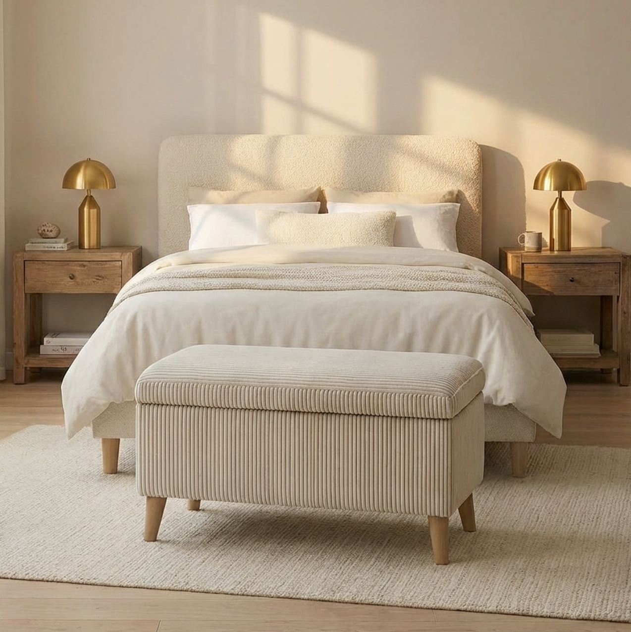 Florence Storage Bench Ottoman