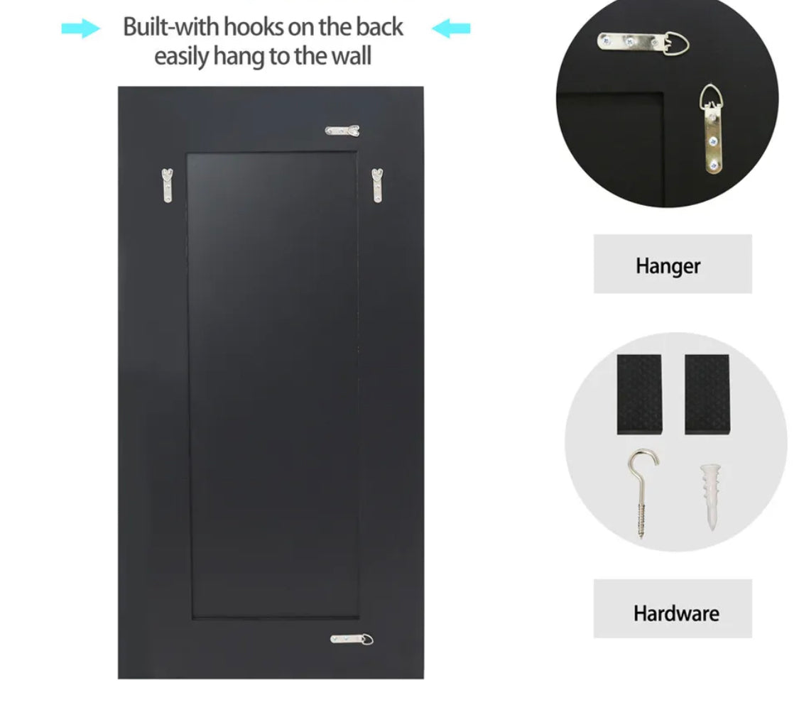 120 x 60cm Diamond Crystal Decorative Mirror