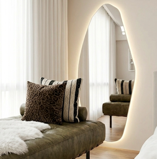 Opal Irregular LED Wall Mirror – Final Stock Clearance