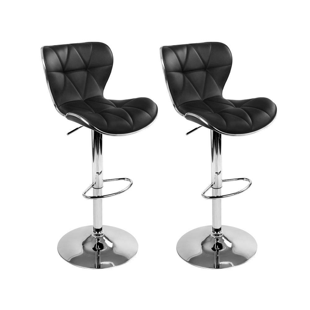 Cooper Bar Stool - Black - Set of Two – modern bar stool by Interior Ave