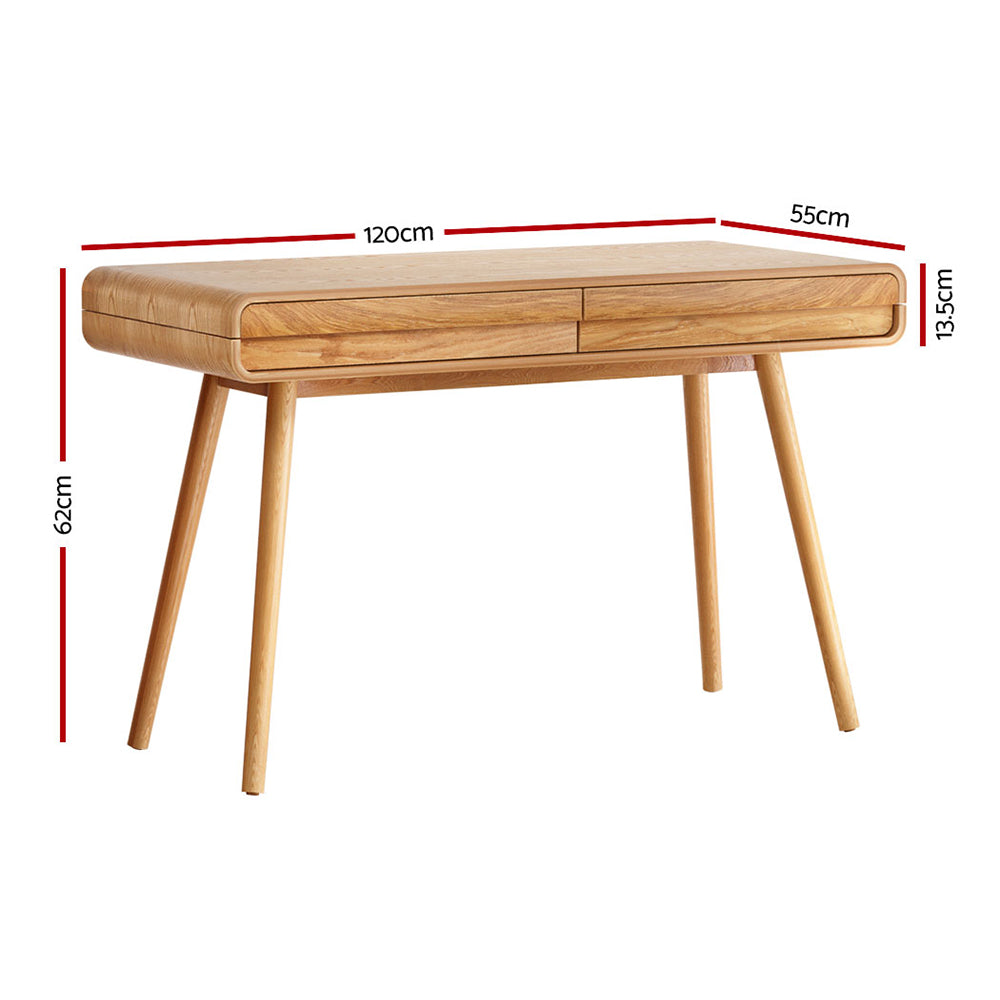 CAPRI ASH WOOD OFFICE DESK