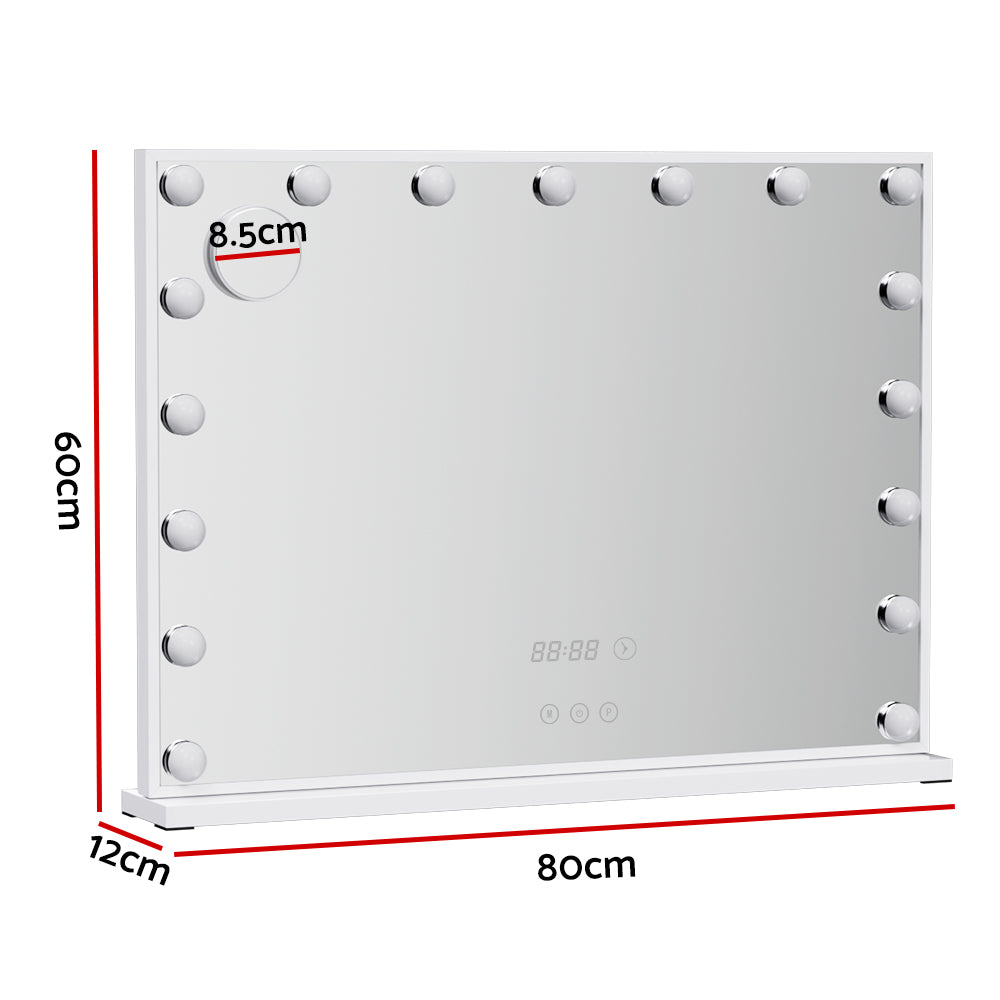 Hollywood Lux Framed LED Makeup Mirror - XL