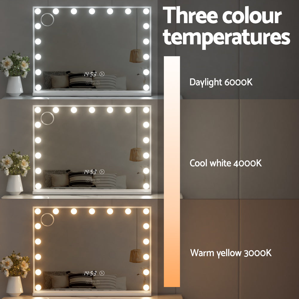 Hollywood Lux Framed LED Makeup Mirror - XL