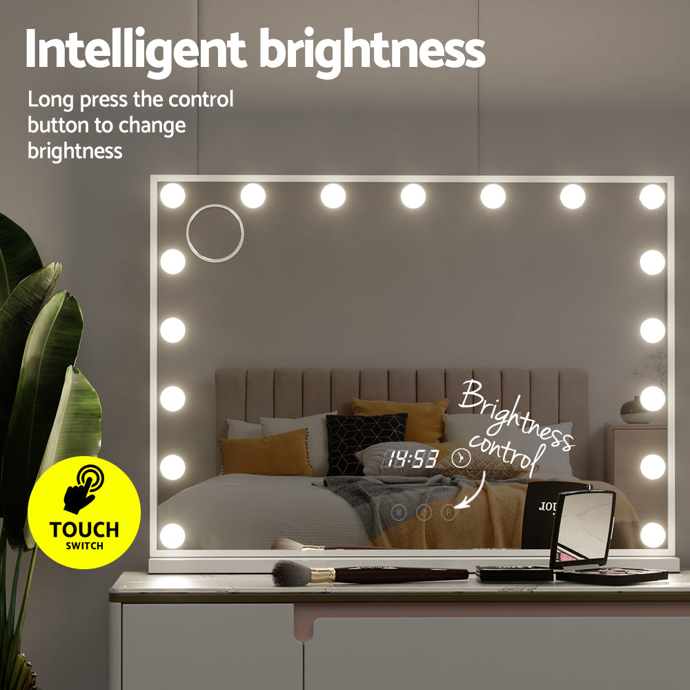 Hollywood Lux Framed LED Makeup Mirror - XL
