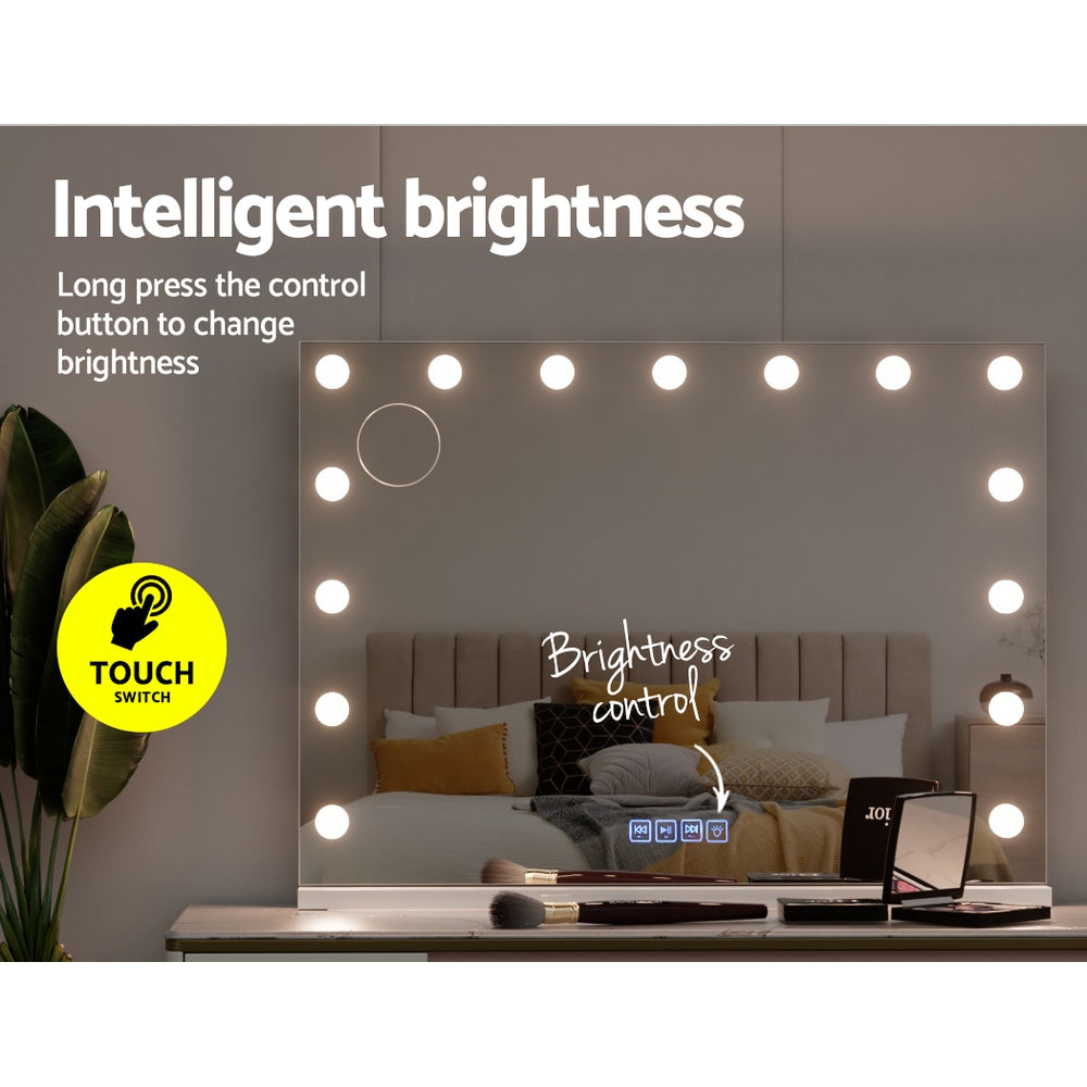 Hollywood Lux LED Makeup Mirror - Bluetooth - XL