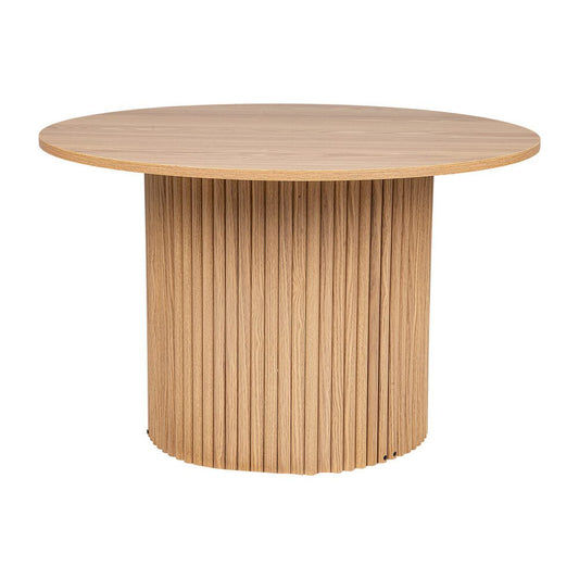Kyah Ribbed Coffee Table - Natural