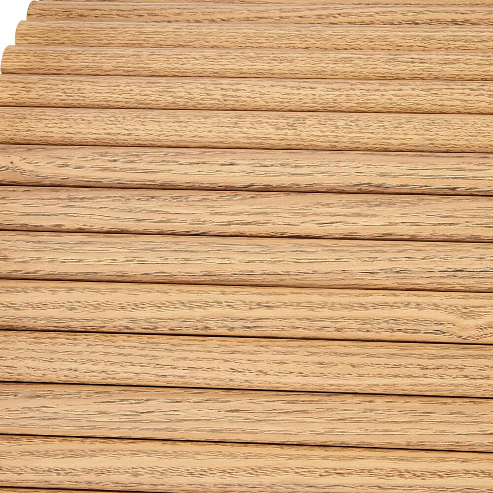 Kyah Ribbed Coffee Table - Natural