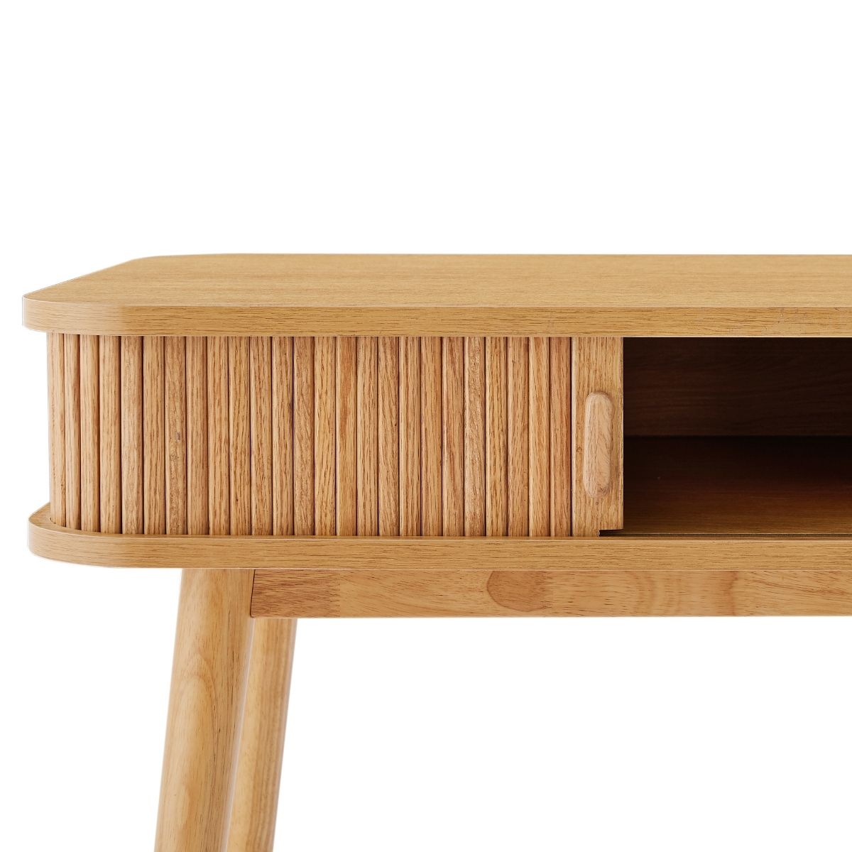 Kobi Column Office Desk - Natural