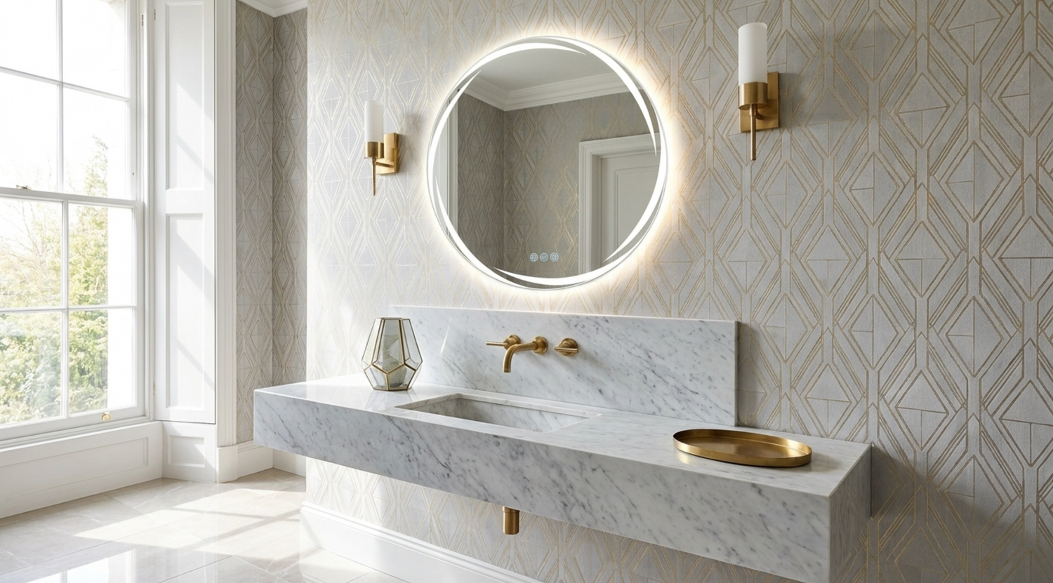 ROUND LED BATHROOM MIRRORS