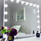 HOLLYWOOD GLAM FRAMED LED VANITY MAKEUP MIRROR - LGE