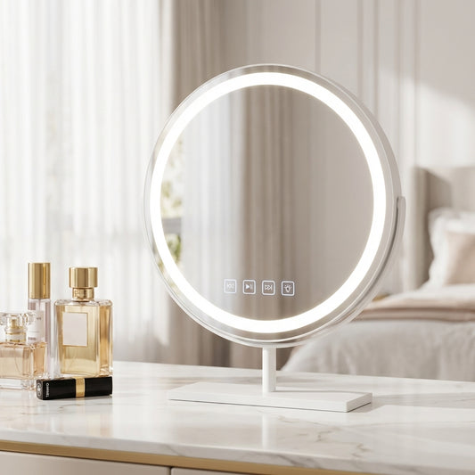 Lumi Round LED Vanity Mirror – 40cm