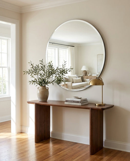 Valet Frameless Wall Mirror – Designer mirror by Interior Ave