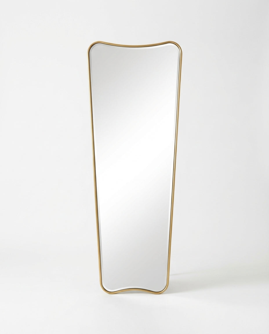 Pierre Full Length Gold Frame Wall Mirror — Classic Statement