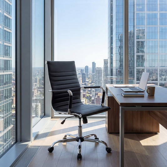 Vero Office Chair - Black – luxury accent chair by Interior Ave