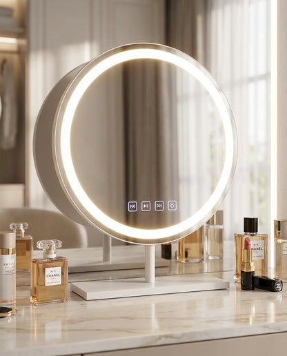 Lumi Round LED Vanity Mirror – 40cm