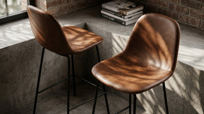 Marlo Bar Stool - Brown (Set of 2)