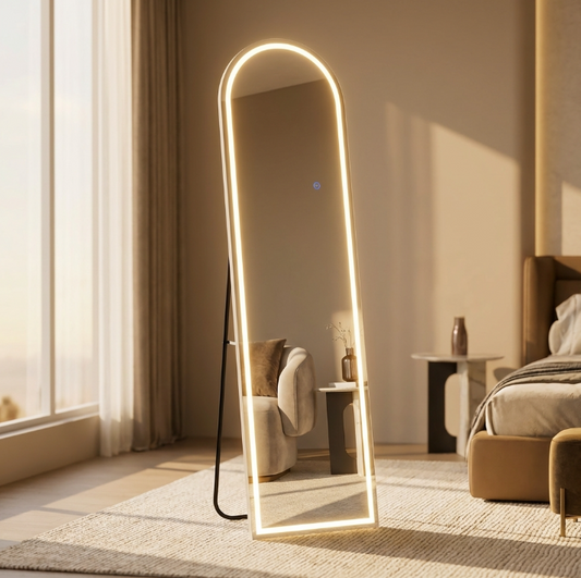 Atelier LED Full Length Dressing Mirror | Dresser Mirror by Interior Ave