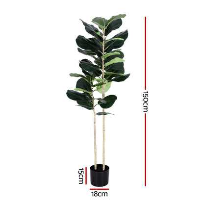 150cm Premium Faux Fiddle Tree