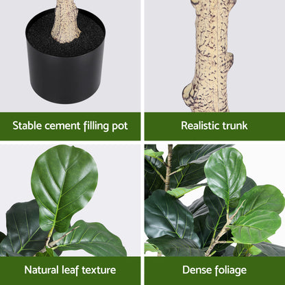 180cm Premium Faux Fiddle Tree