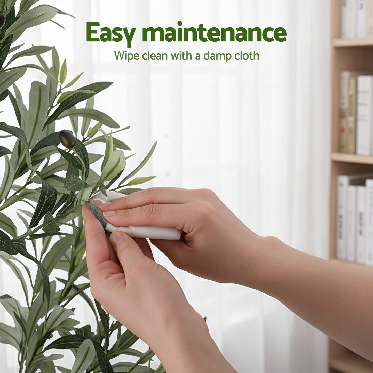 210cm Premium Faux Olive Tree