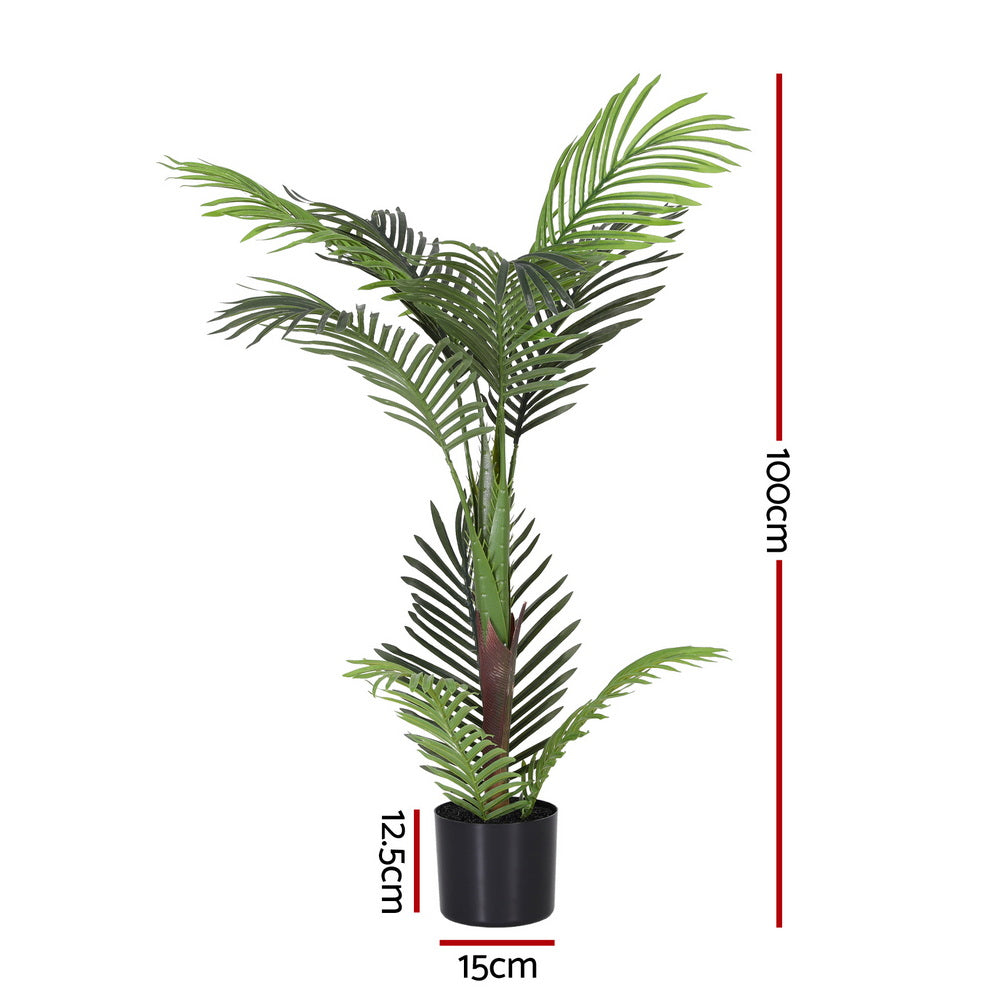 100cm Premium Faux Palm Tree