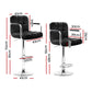 Classic Handle Bar Stool - Black - Set of Two