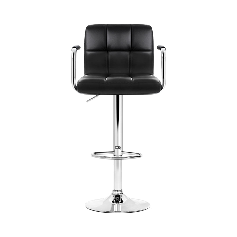 Classic Handle Bar Stool - Black - Set of Two