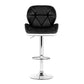 TOP DECK BLACK & WHITE BAR STOOLS - Set of 2