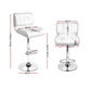 BYRON WHITE PADDED BAR STOOLS - Set of 2