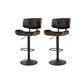 JASPER BLACK BAR STOOLS - Set of 2