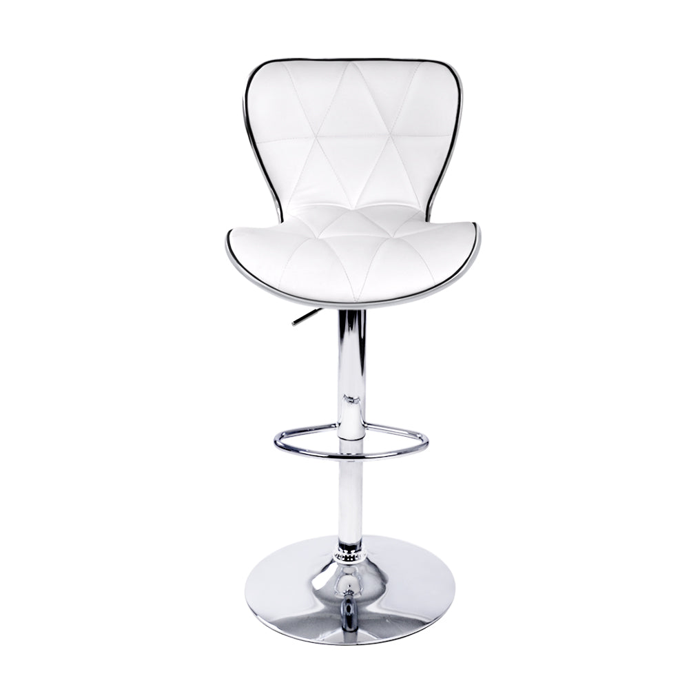 COOPER WHITE BAR STOOLS - Set of 2