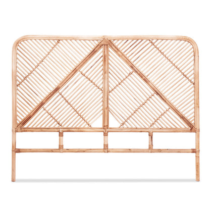 KIKI Bed Headboard Bedhead Rattan - Double