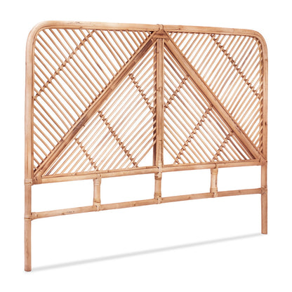 KIKI Bed Headboard Bedhead Rattan - Queen