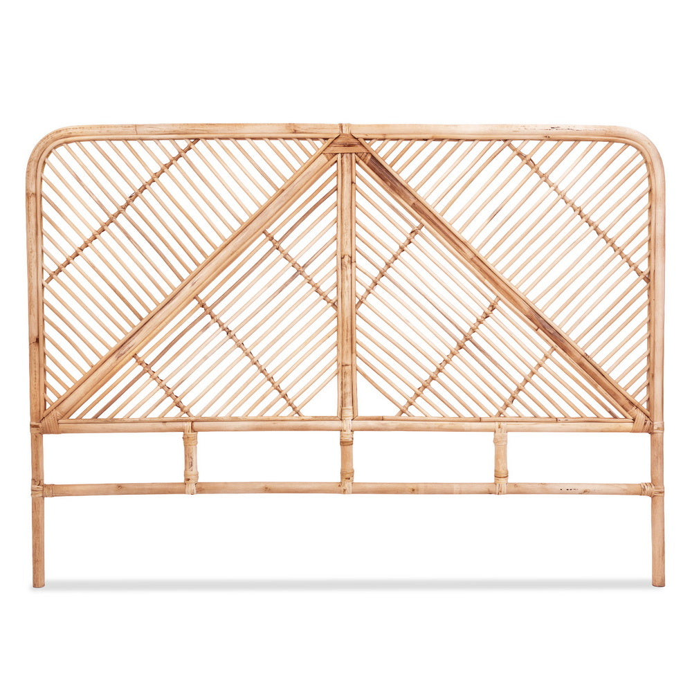 KIKI Bed Headboard Bedhead Rattan - Queen