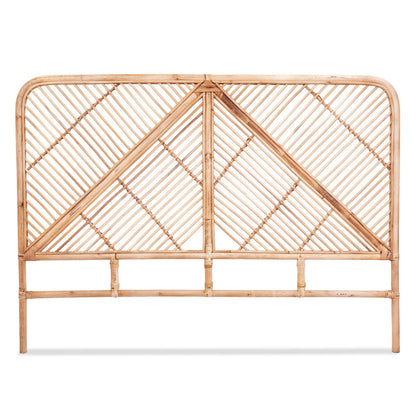 KIKI Bed Headboard Bedhead Rattan - Queen