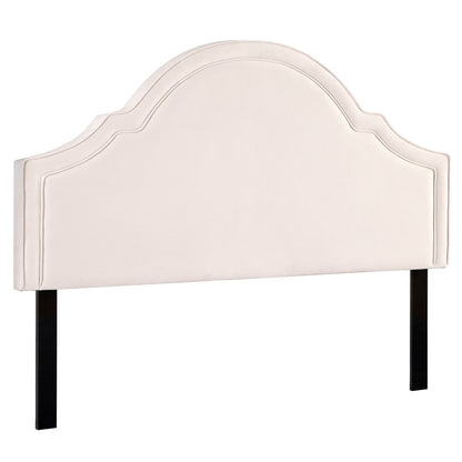 Serenity Velvet Bed Head Headboard - King