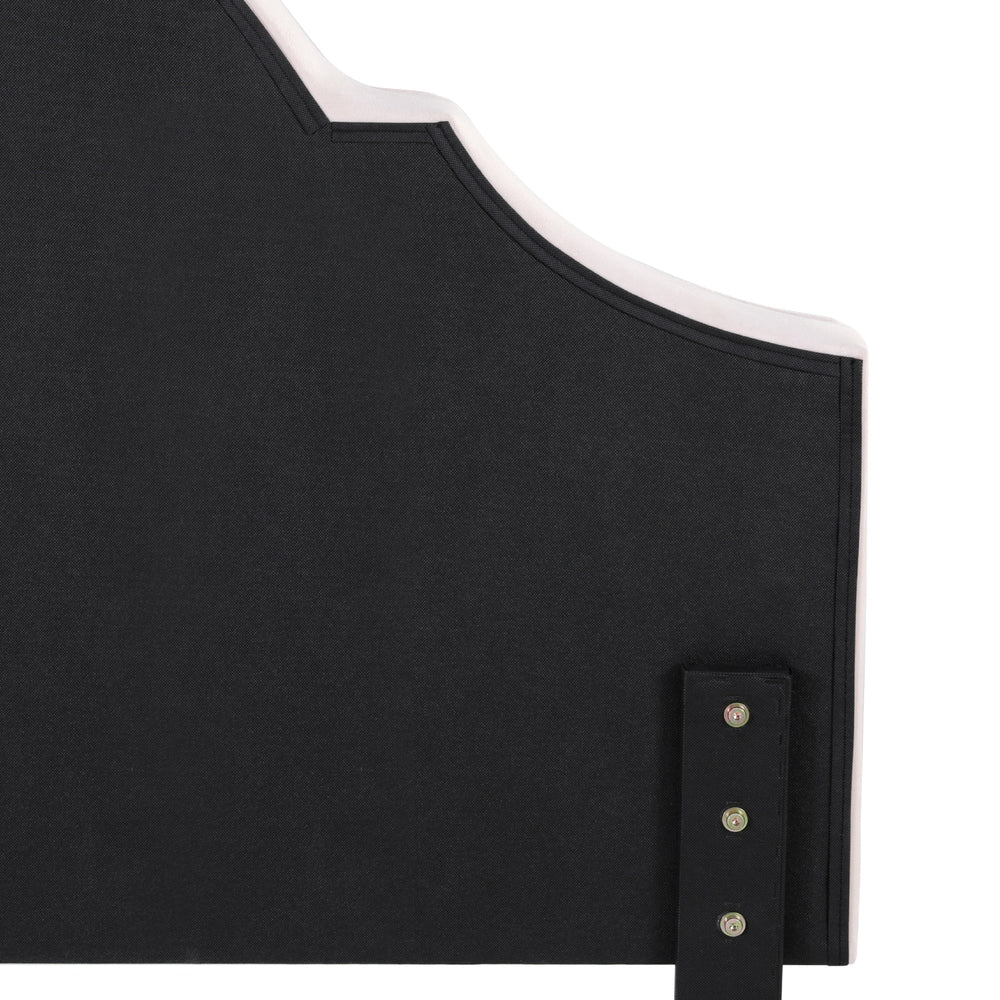 Serenity Velvet Bed Head Headboard - King