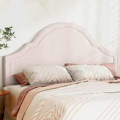 Serenity Velvet Bed Head Headboard - King