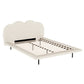 HUXLEY BOUCLE BED FRAME - CREAM