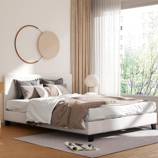 Nala Boucle Bed Frame - Queen