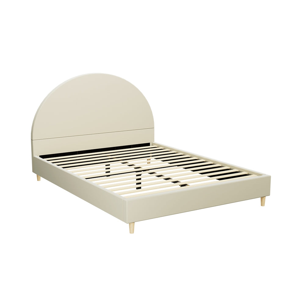 CAASA BED FRAME - CREAM