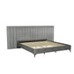 KIKI BED FRAME - VELVET GREY