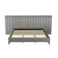 KIKI BED FRAME - VELVET GREY