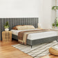 KIKI BED FRAME - VELVET GREY