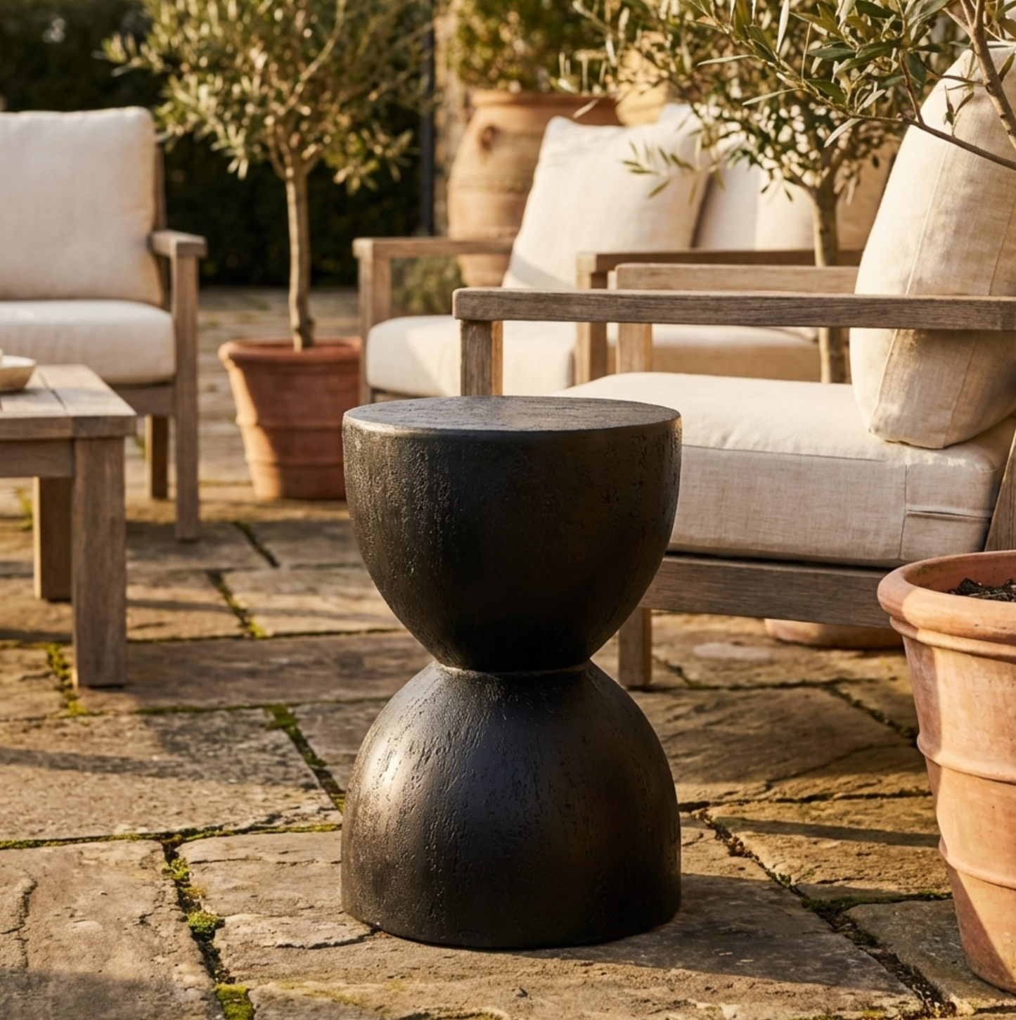 Belina Side Table - Black